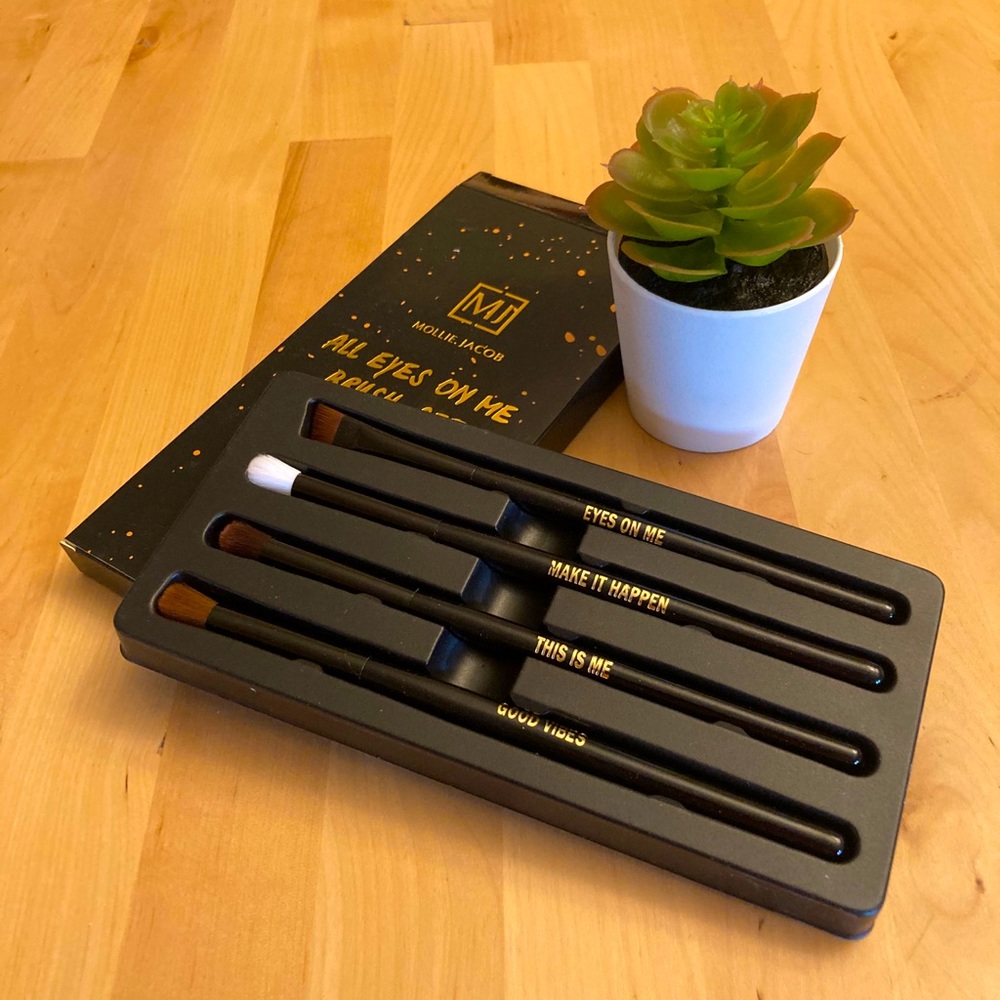 NWT Mollie Jacob All Eyes on Me Brush Set